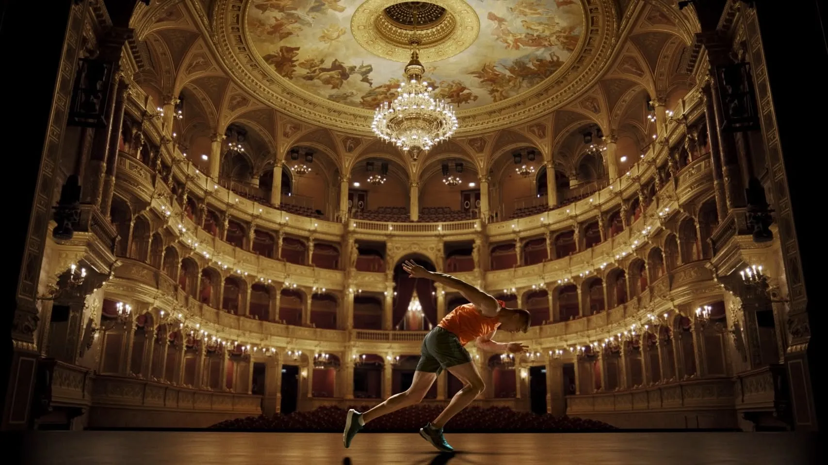 Thumbnail image for the commercial project "World Athletics Championships Budapest 23" that I worked on as production designer